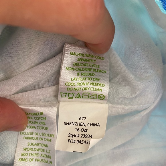 Lilly Pulitzer high neck shift - size 2 - Picture 8 of 9